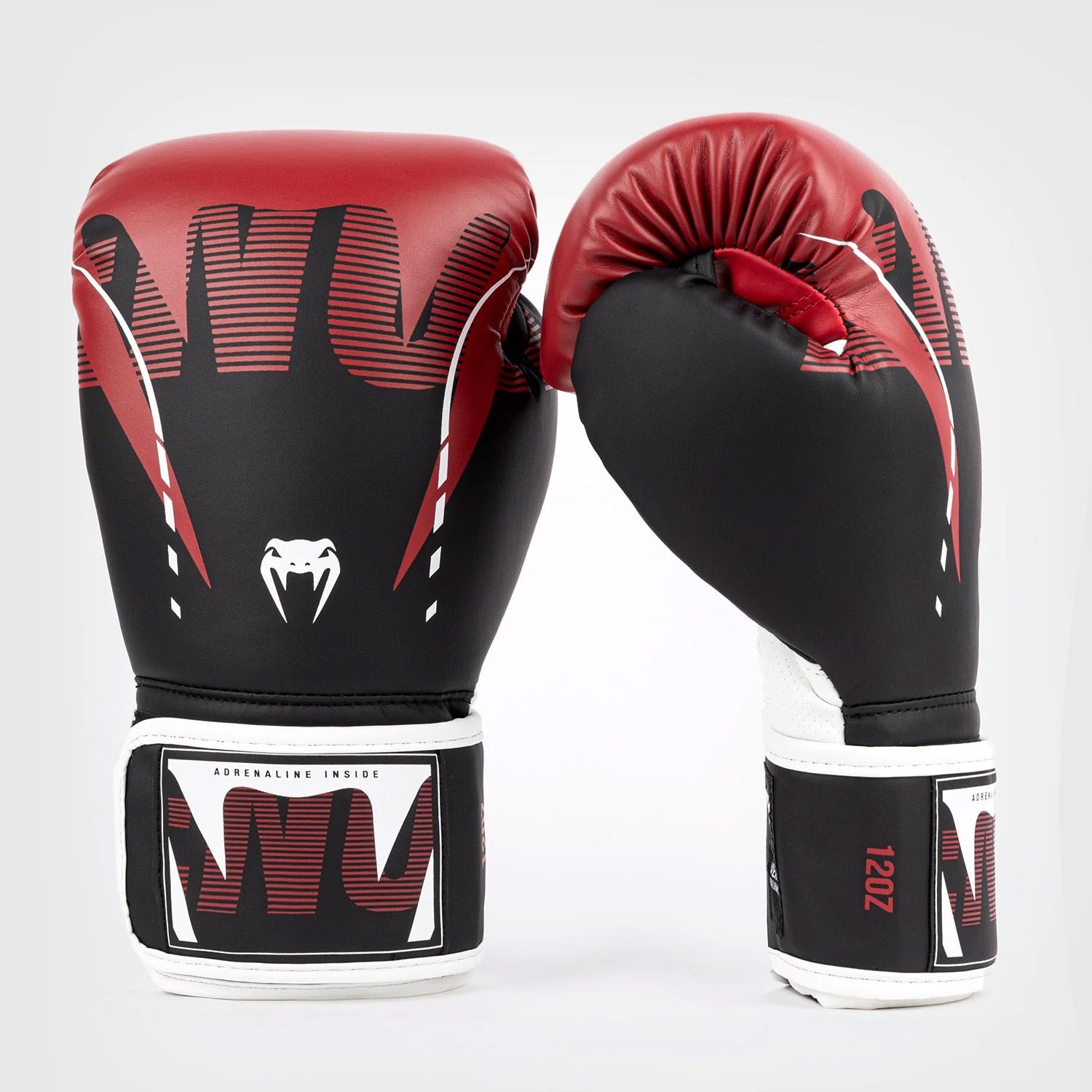 Venum Adrenaline Boxing Gloves - Red - The Fight Club