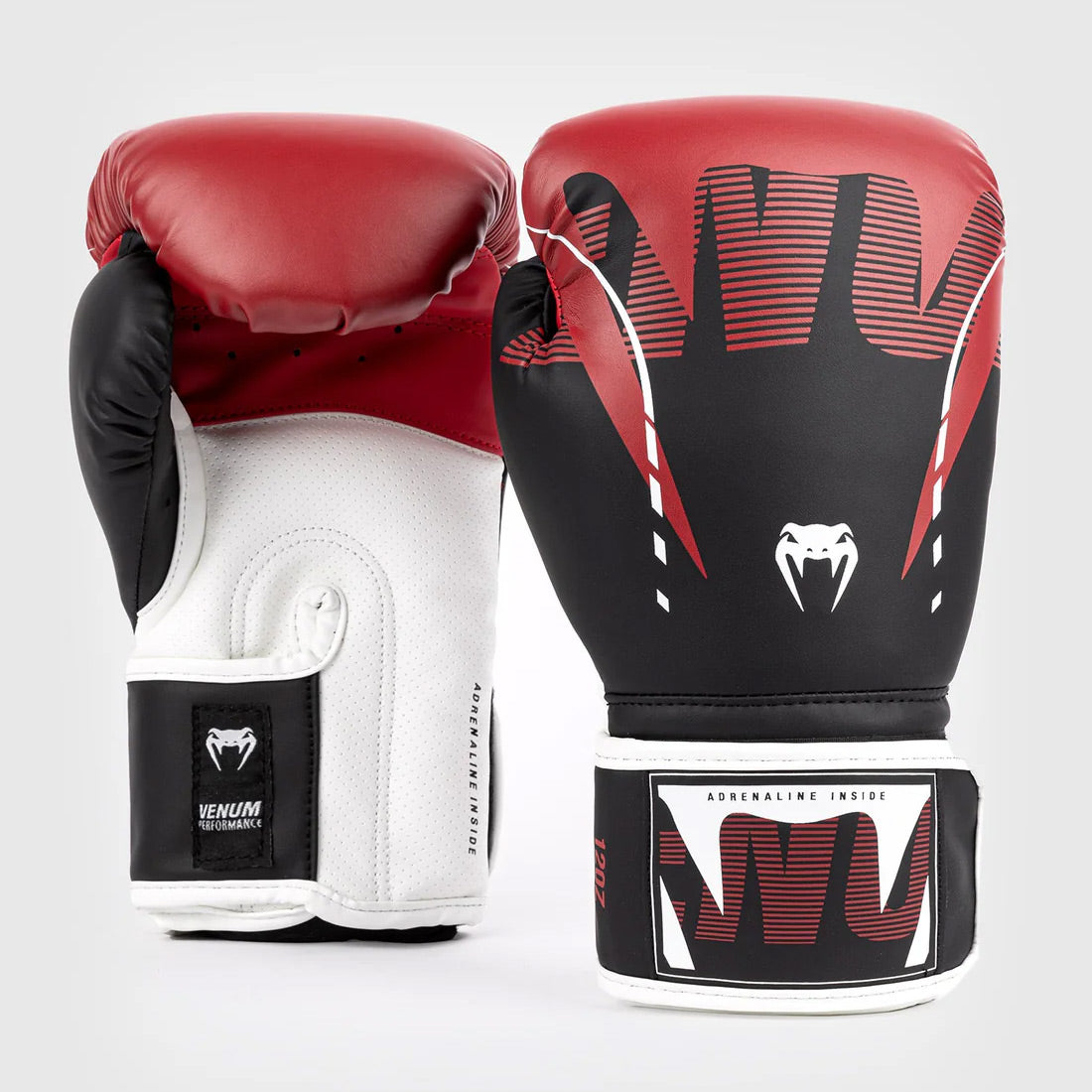 Venum Adrenaline Boxing Gloves - Red - The Fight Club