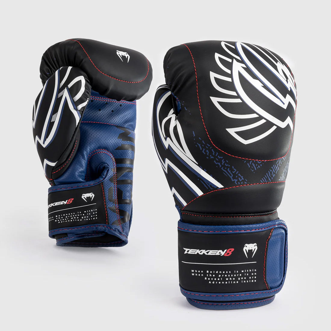 Venum x TEKKEN 8 - Jin Kazama Boxing Gloves Blue/Black/White - The Fight Club