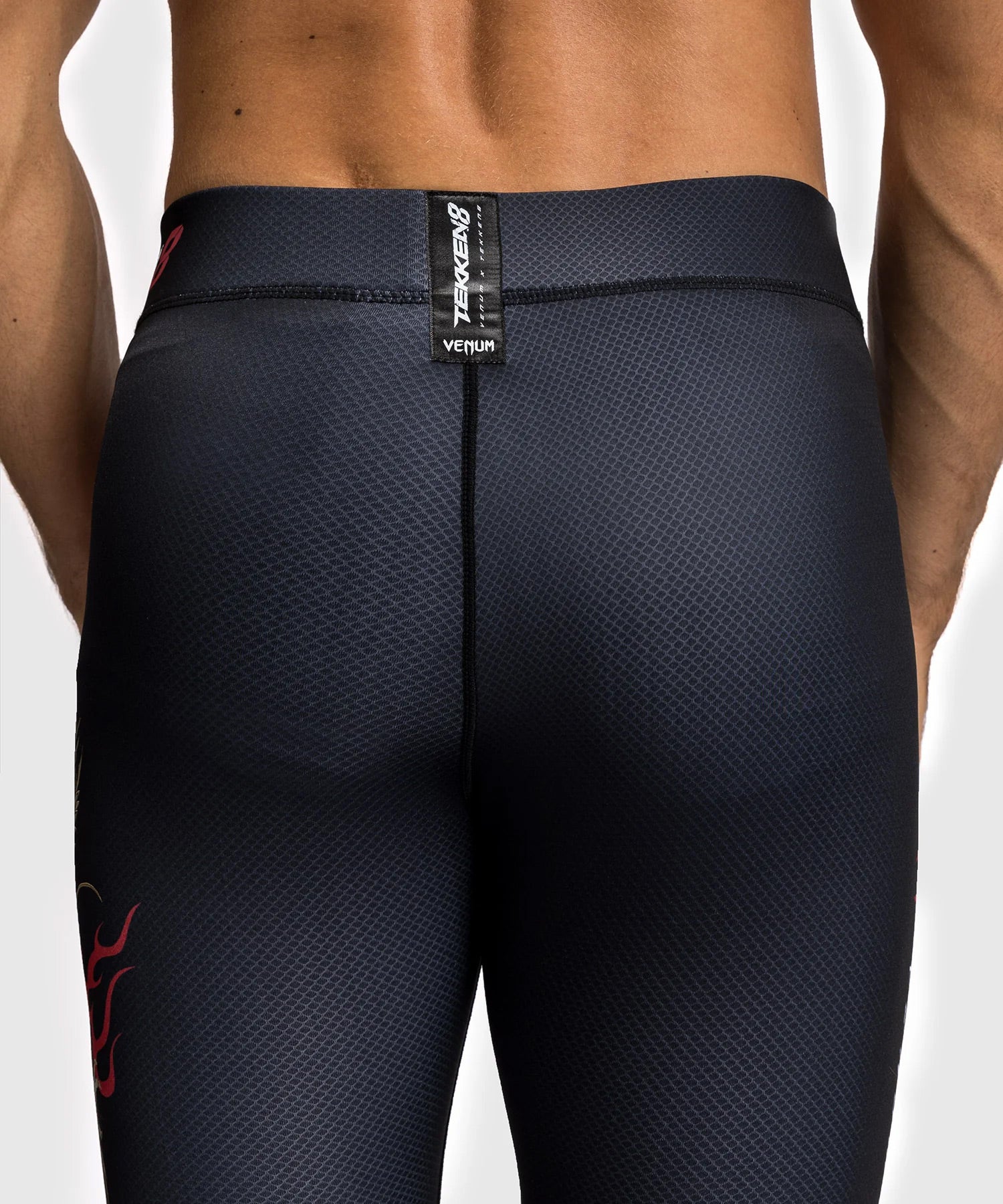 Venum x TEKKEN 8 - Marshall Law Spats Black/Red/Gold - The Fight Club