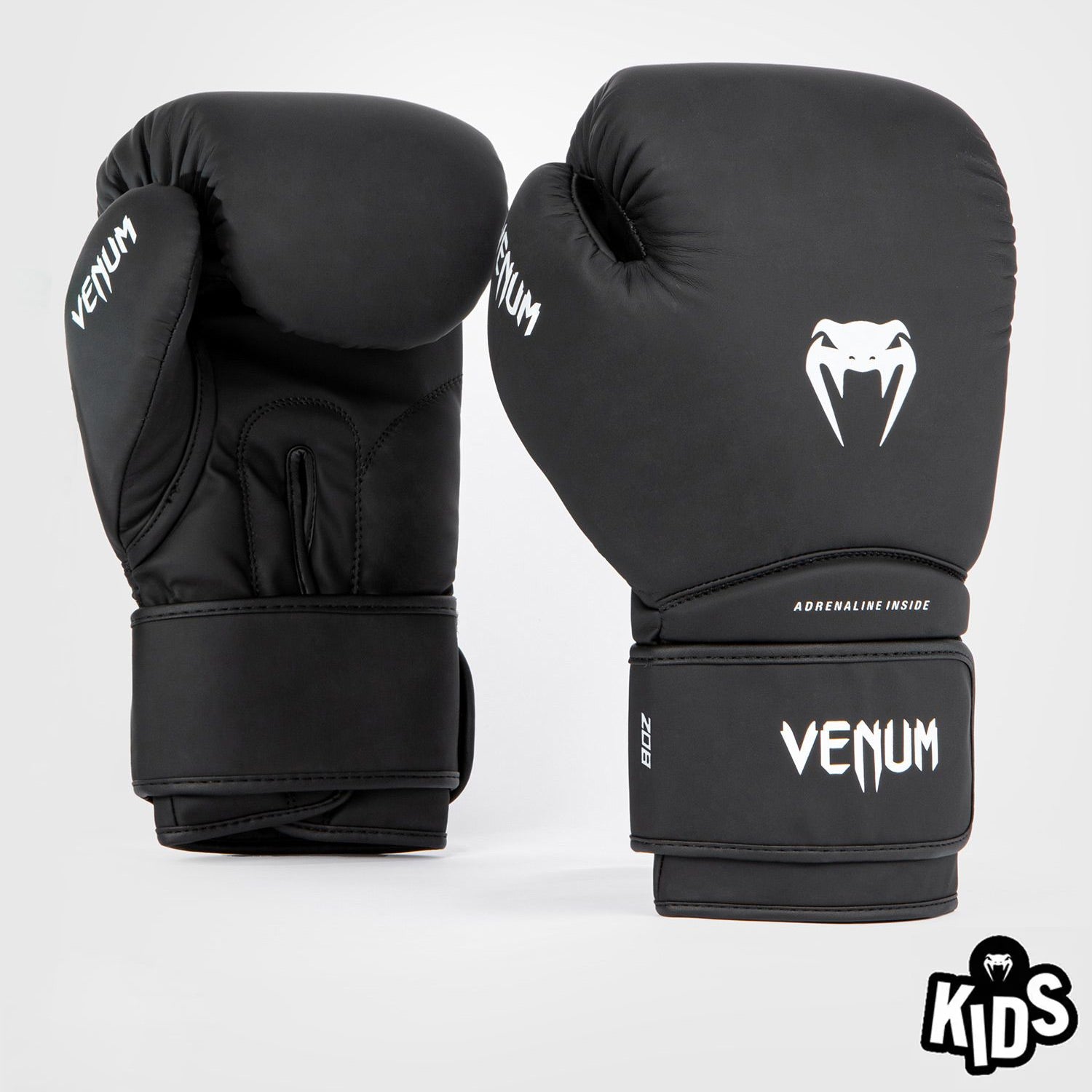 Venum Contender 1.5 Kids Boxing Gloves Black/White - The Fight Club