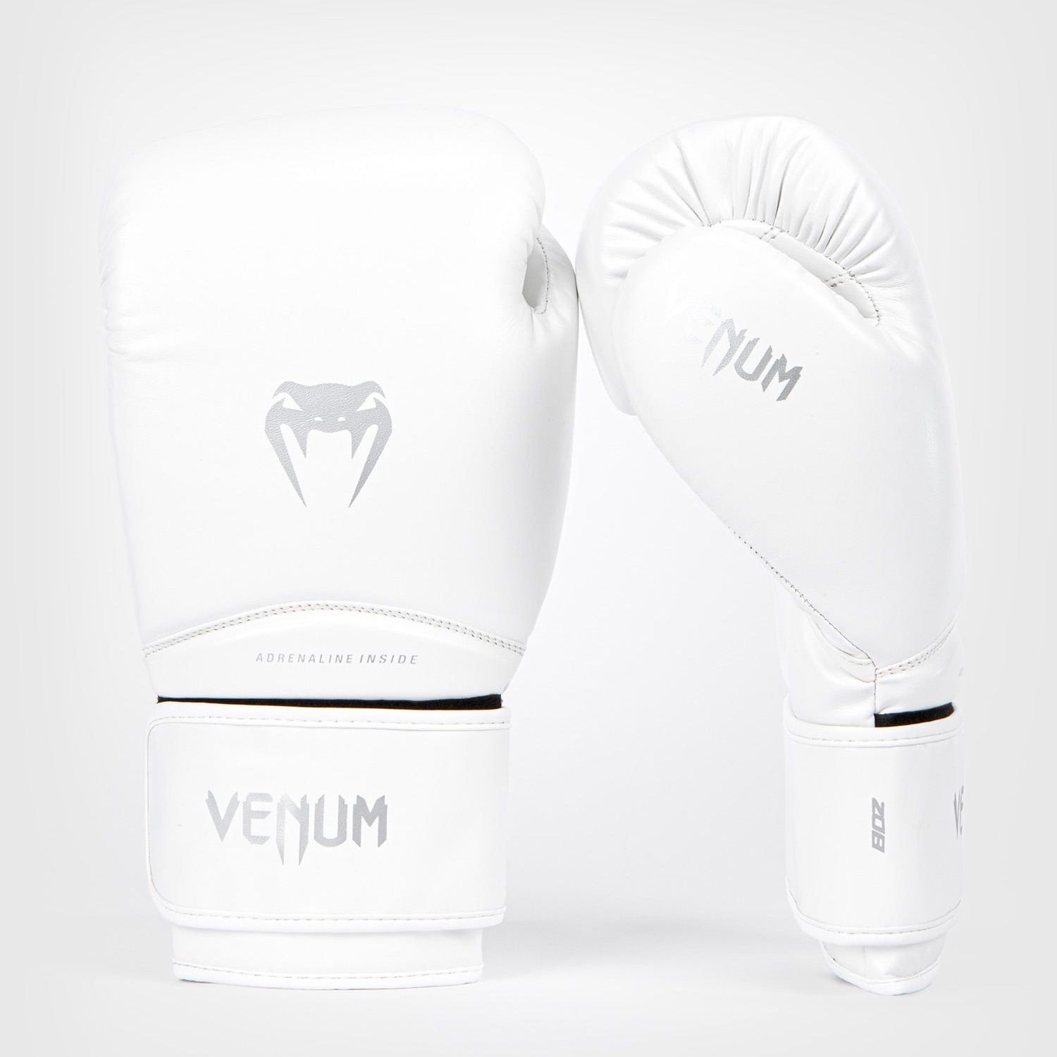 Venum Contender 1.5 Kids Boxing Gloves White/Silver - The Fight Club