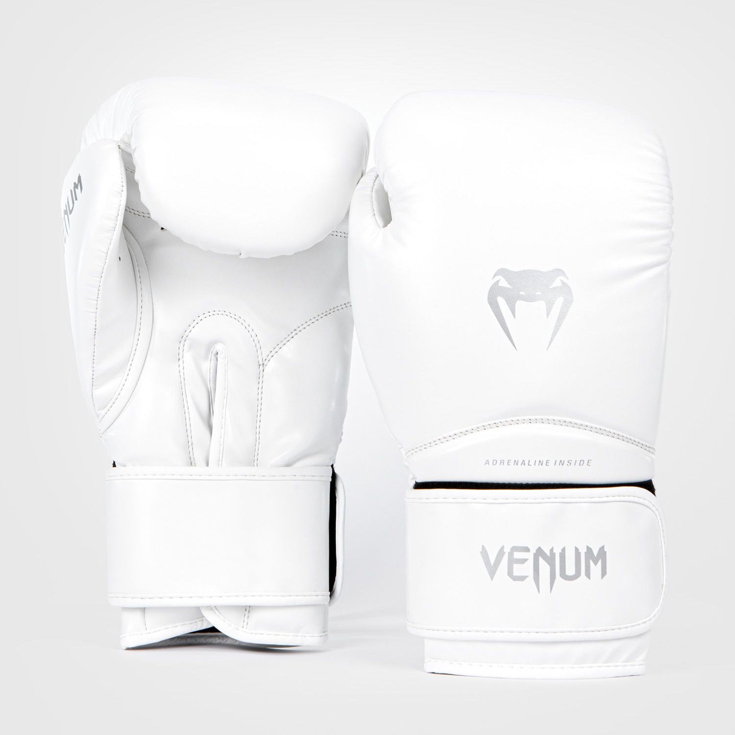 Venum Contender 1.5 Kids Boxing Gloves White/Silver - The Fight Club