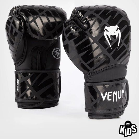 Venum Contender 1.5 XT Kids Boxing Gloves Black/White - The Fight Club