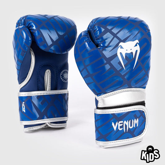 Venum Contender 1.5 XT Kids Boxing Gloves White/Blue - The Fight Club
