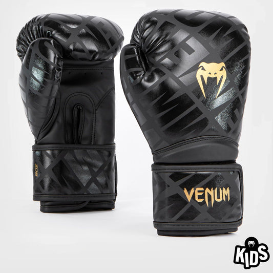 Venum Contender 1.5 XT Kids Boxing Gloves Black/Gold - The Fight Club