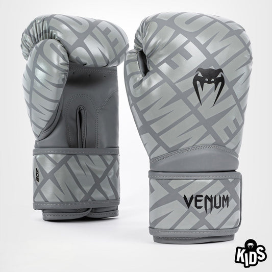 Venum Contender 1.5 XT Kids Boxing Gloves Graphite/Black - The Fight Club