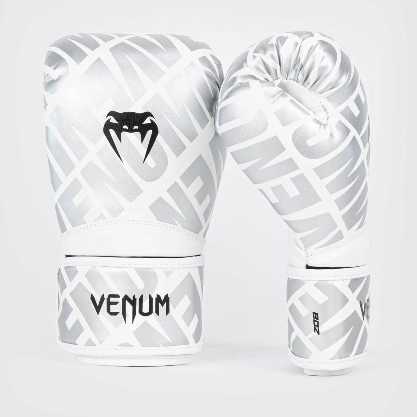 Venum Contender 1.5 XT Kids Boxing Gloves White/Silver - The Fight Club