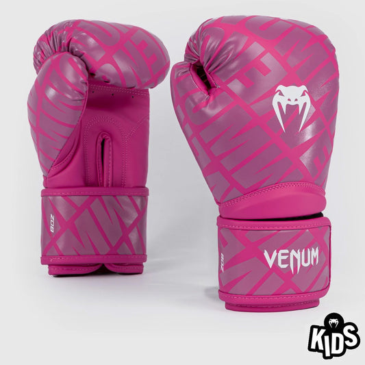 Venum Contender 1.5 XT Kids Boxing Gloves White/Pink - The Fight Club