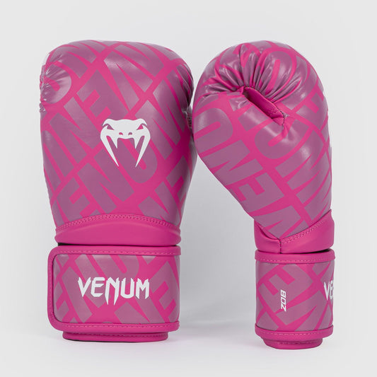 Venum Contender 1.5 XT Kids Boxing Gloves White/Pink - The Fight Club