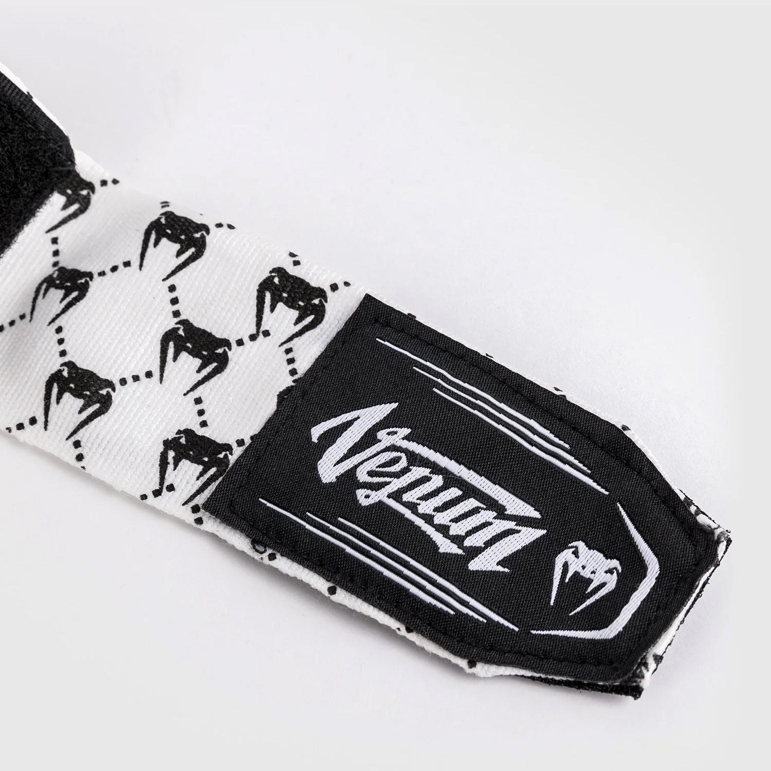 Venum Monogram Hand Wraps 4m White/Black - The Fight Club