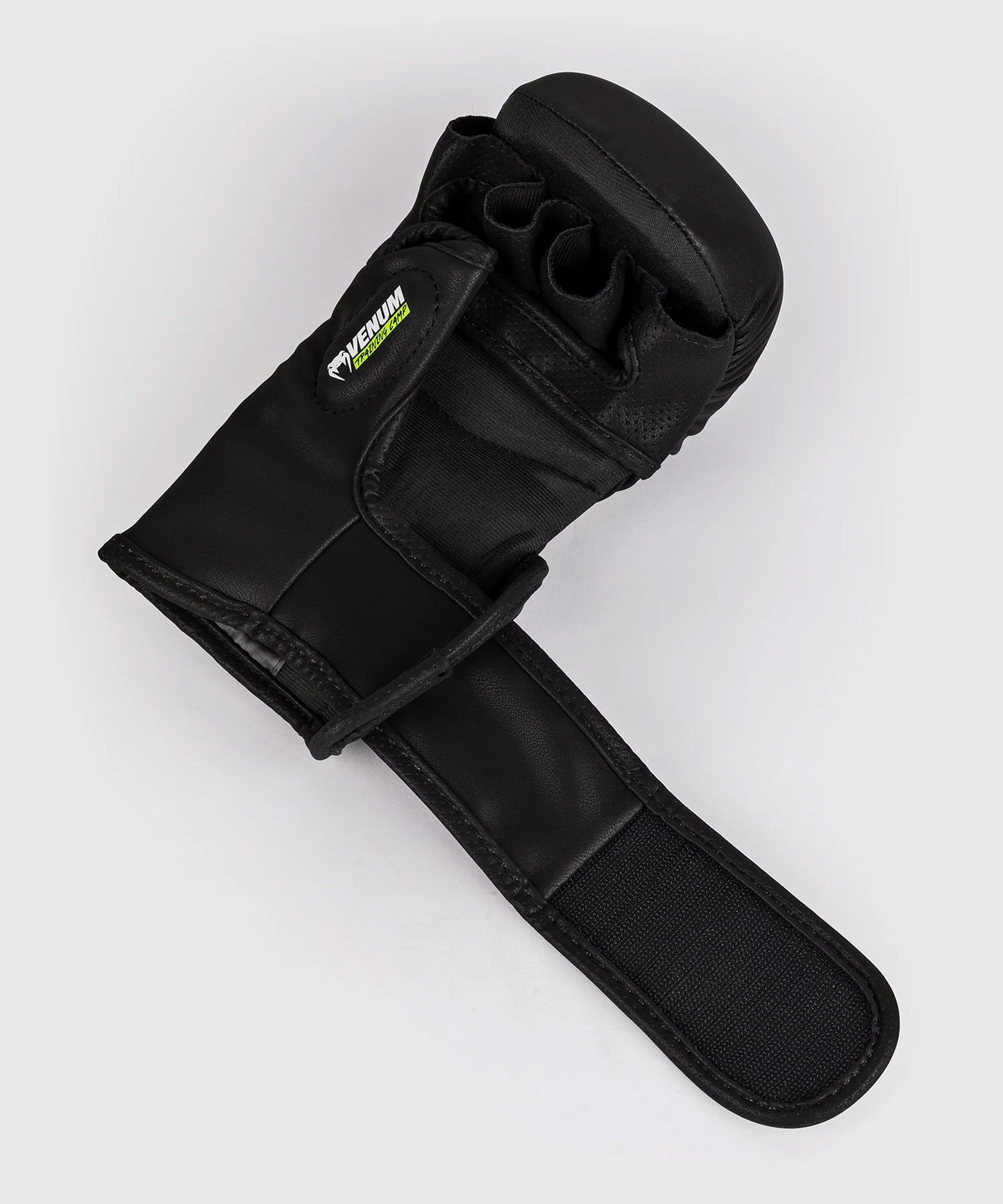 Venum Training Camp 4.0 Sparring Gloves Black/Neo Green - The Fight Club