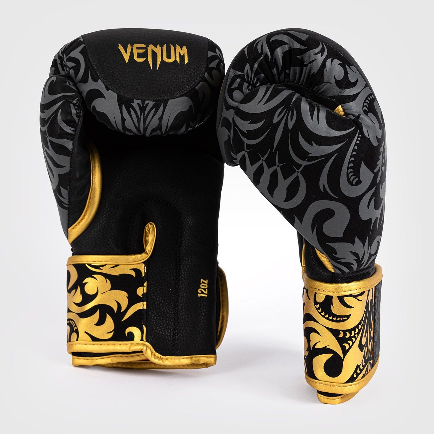 Venum x Topuria Unmatched Edition Boxing Gloves Black/Gold - The Fight Club