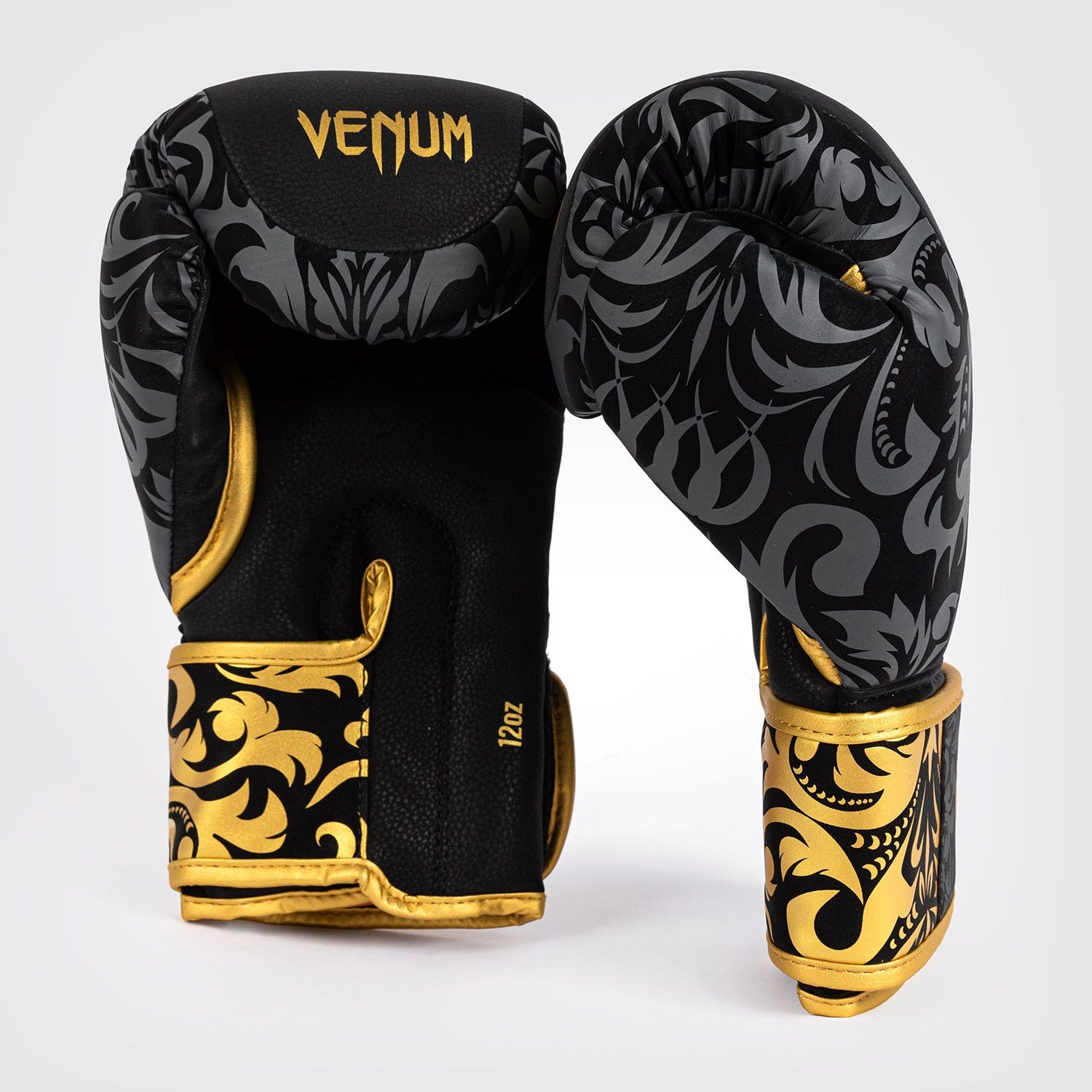 Venum x Topuria Unmatched Edition Boxing Gloves Black/Gold - The Fight Club