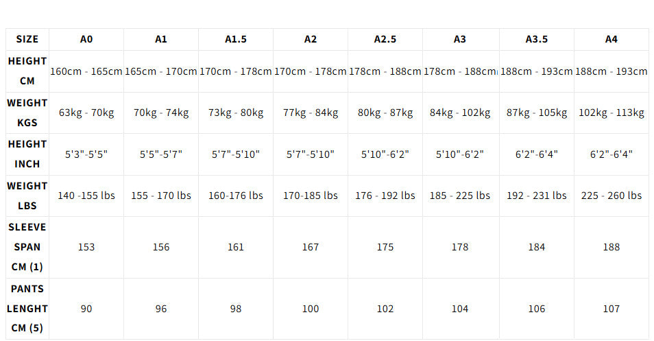 Size guide