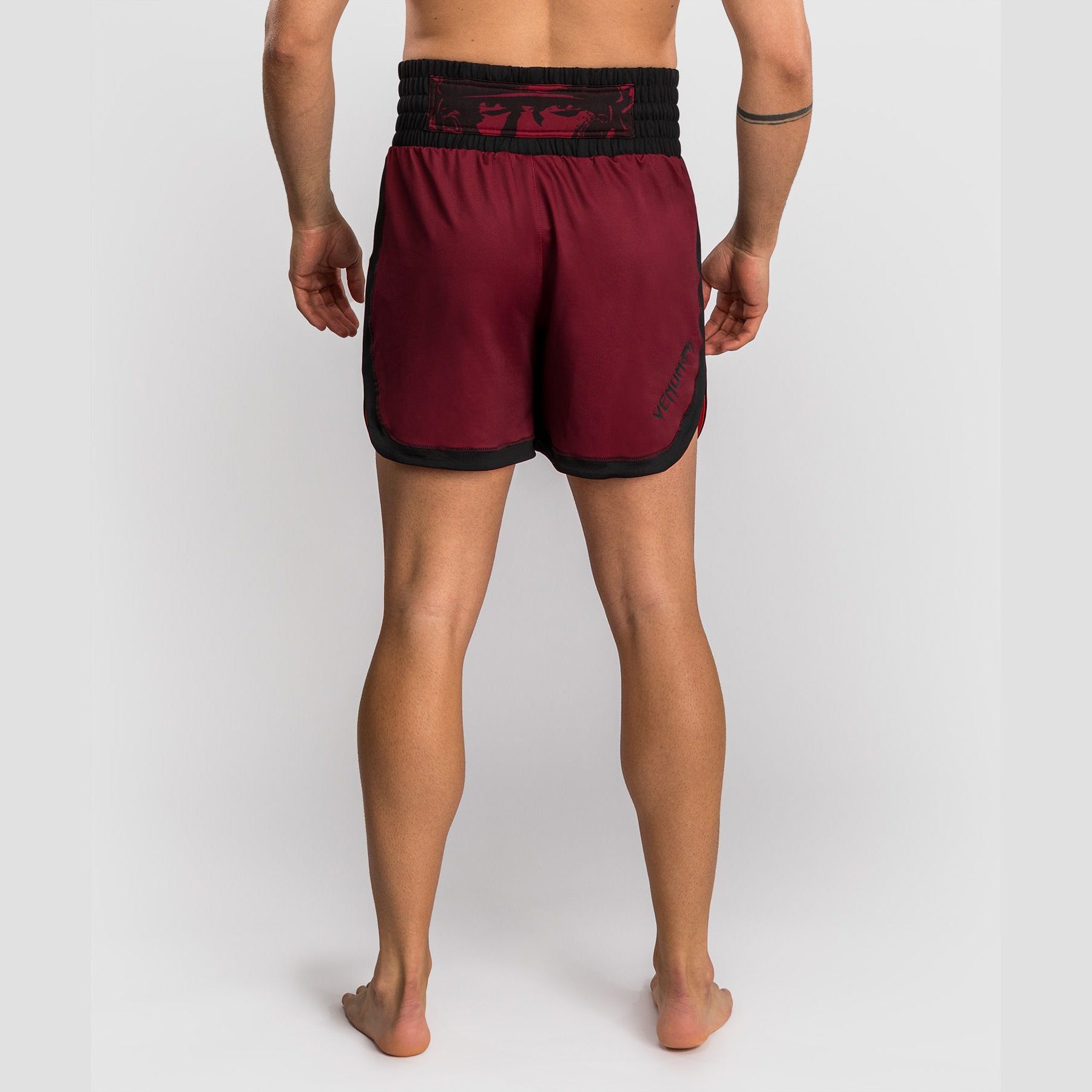 Venum x Assassin's Creed Shadows Men's Boxing Shorts Burgundy/Black - The Fight Club