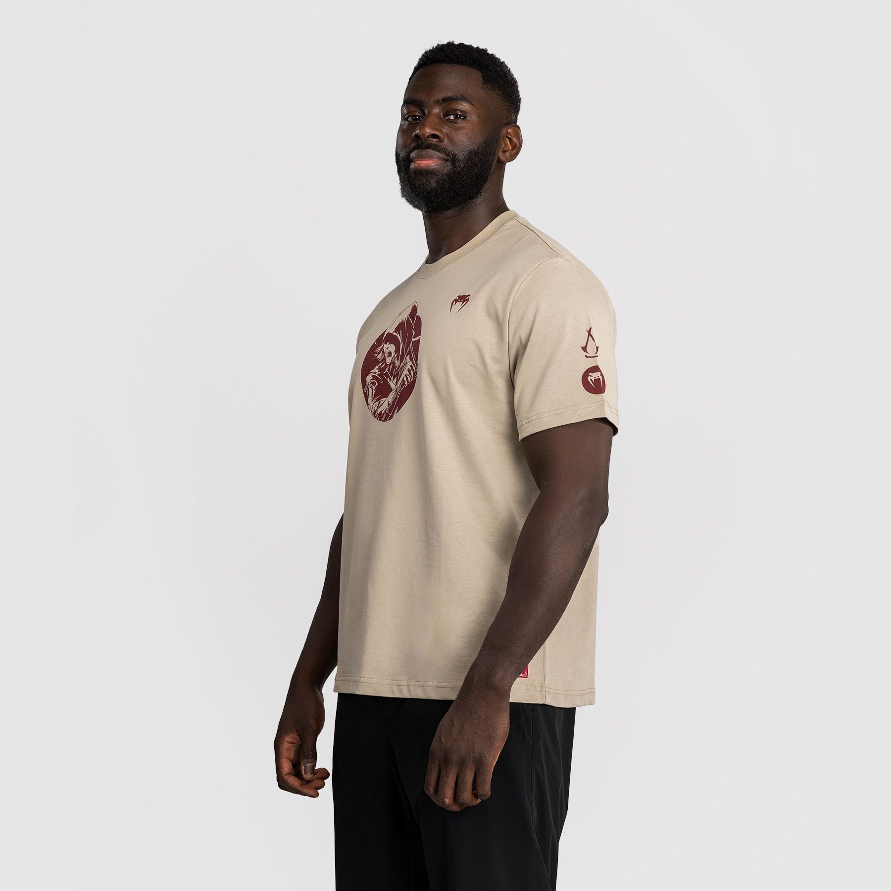 Venum x Assassin's Creed Shadows T-Shirt Sand - The Fight Club