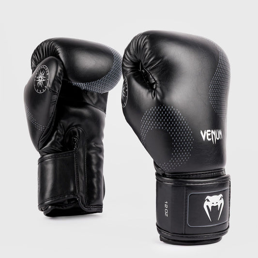 Venum Nexus Boxing Gloves Black/Silver - The Fight Club