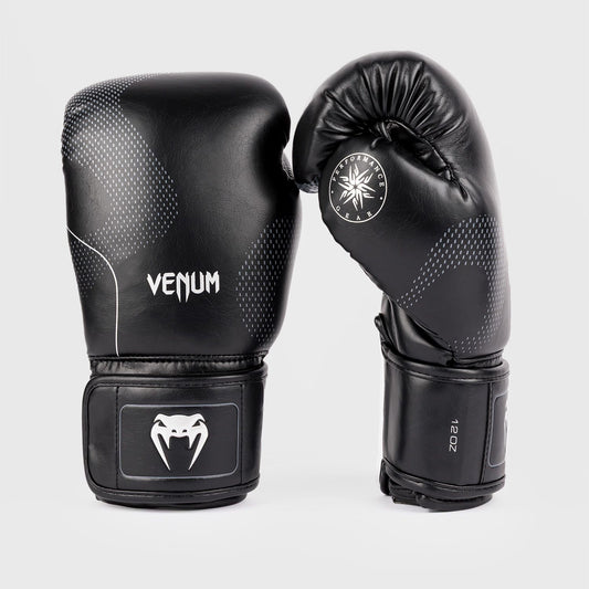 Venum Nexus Boxing Gloves Black/Silver - The Fight Club