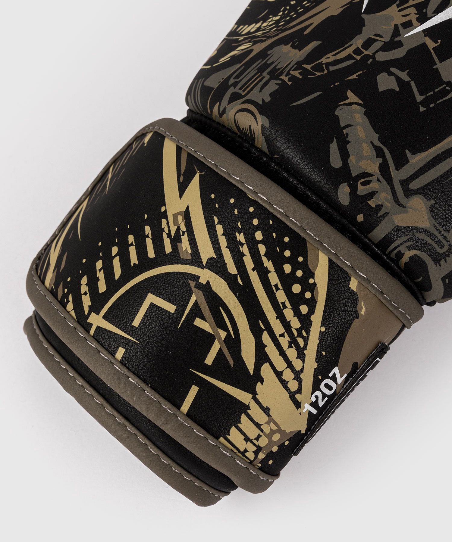 Venum Invader Boxing Gloves Black/Sand - The Fight Club