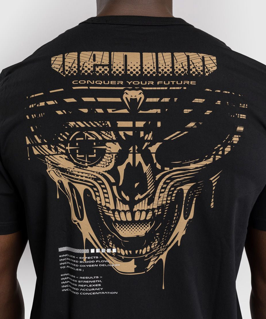 Venum Invader T-Shirt Black/Sand - The Fight Club