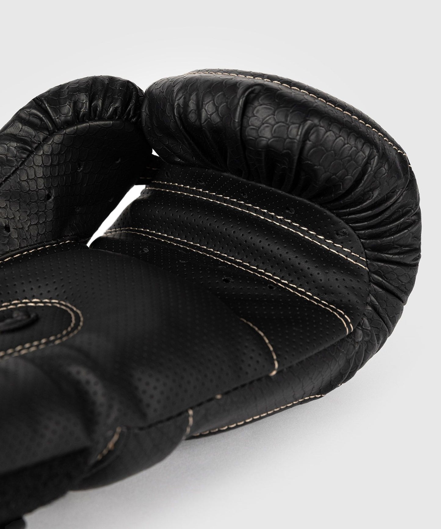 Venum Impact Evo Scales Boxing Gloves Black - The Fight Club
