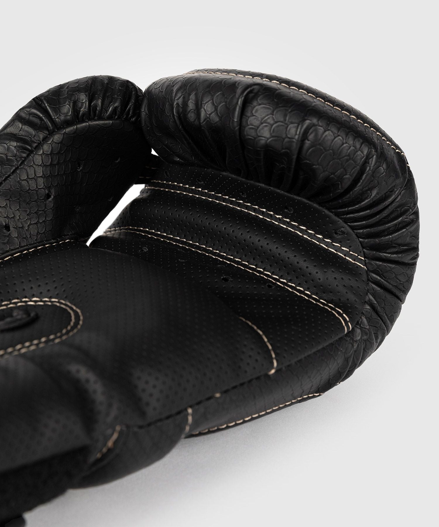 Venum Impact Evo Scales Boxing Gloves Black - The Fight Club