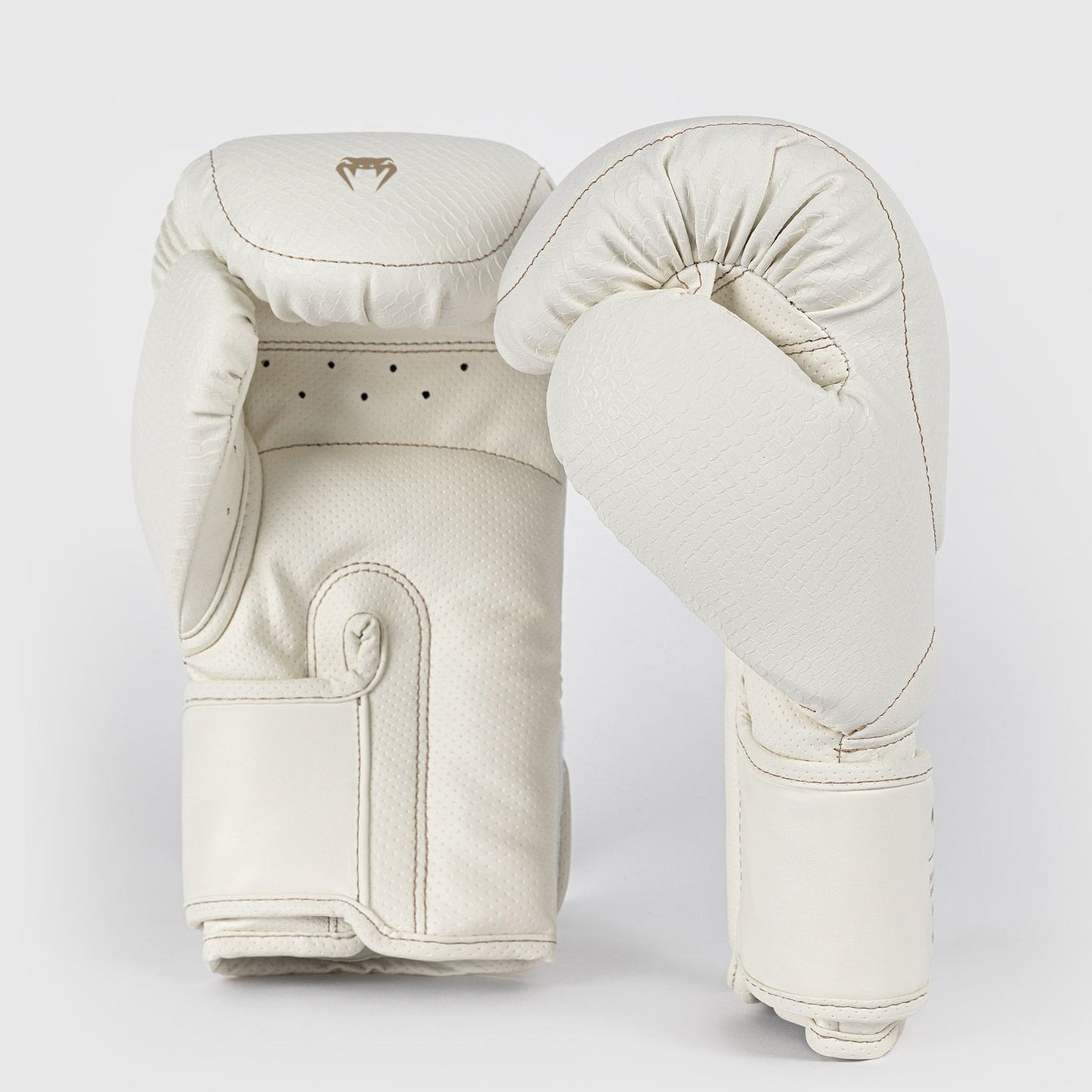 Venum Impact Evo Scales Boxing Gloves Ivory - The Fight Club