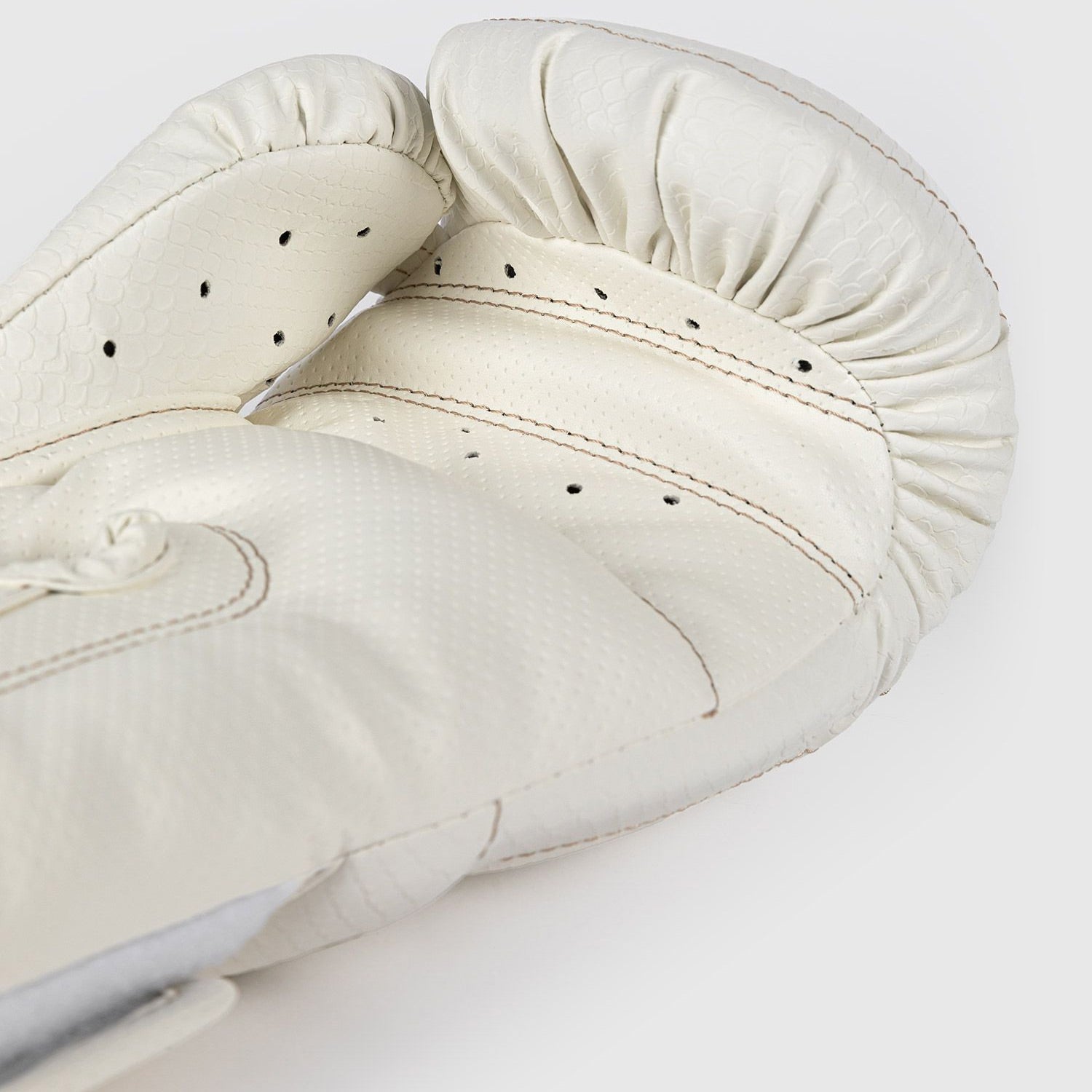 Venum Impact Evo Scales Boxing Gloves Ivory - The Fight Club