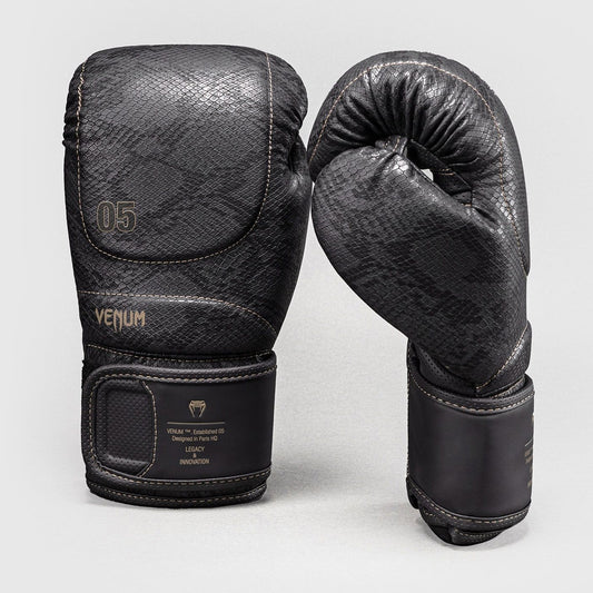 Venum Impact Evo Scales Boxing Gloves Dark Grey - The Fight Club