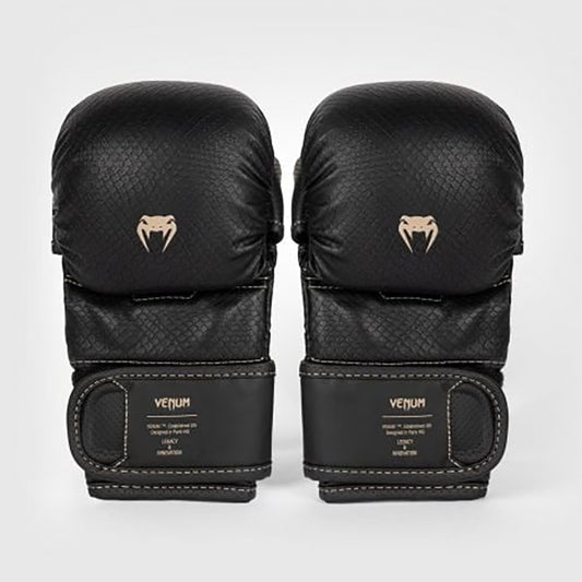 Venum Impact Evo Scales MMA Gloves Black - The Fight Club