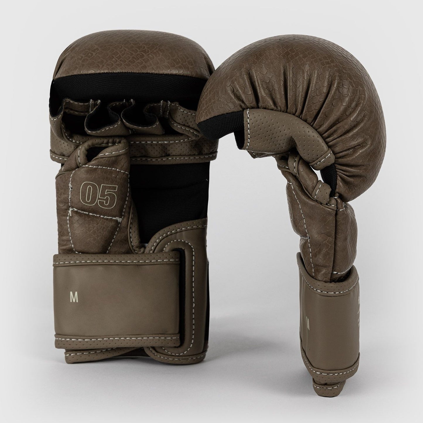 Venum Impact Evo Scales MMA Sparring Gloves Brown - The Fight Club