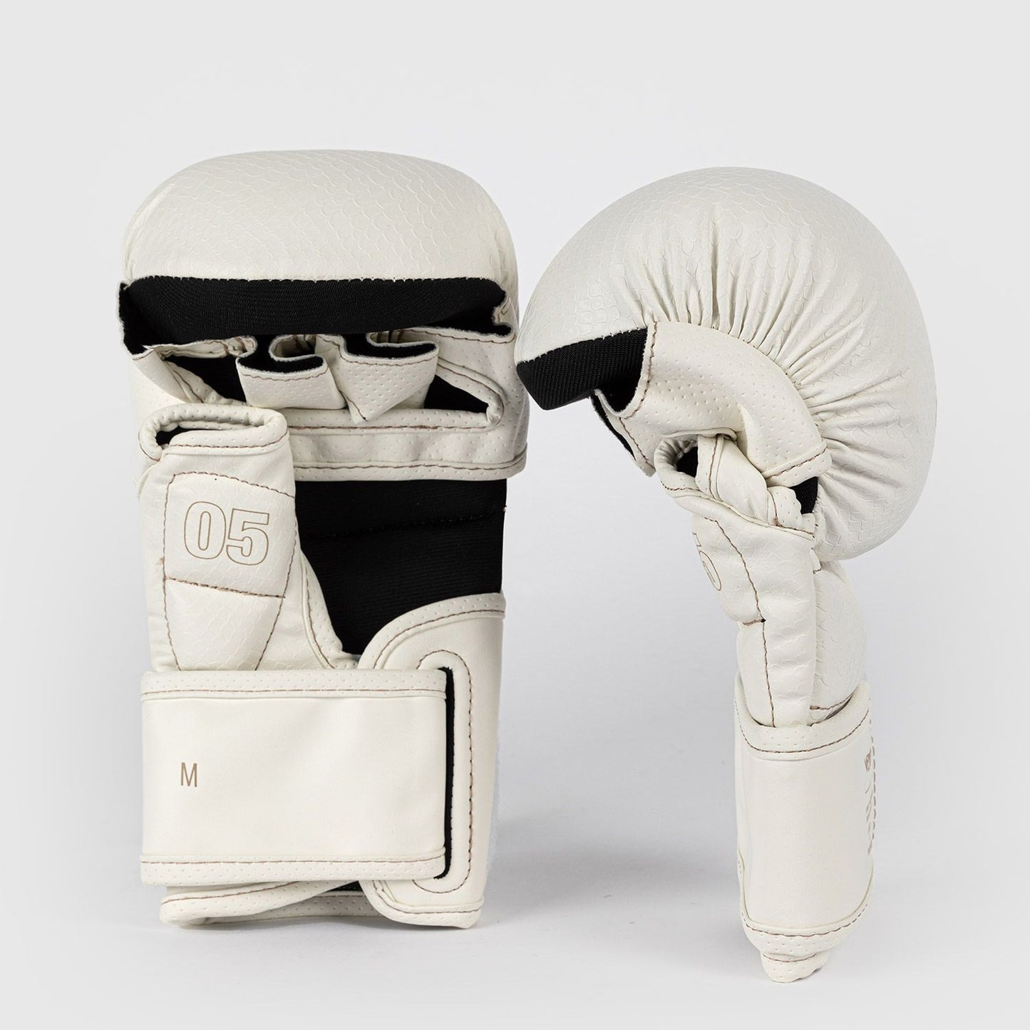 Venum Impact Evo Scales MMA Sparring Gloves Ivory - The Fight Club