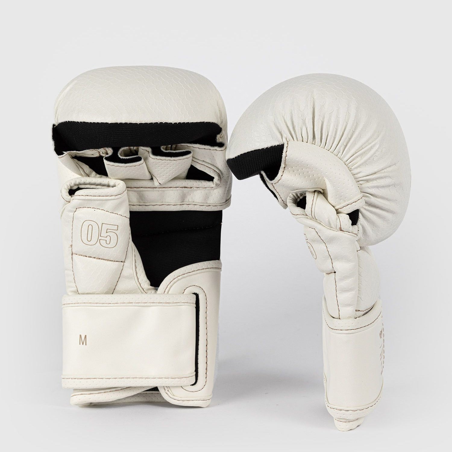 Venum Impact Evo Scales MMA Sparring Gloves Ivory - The Fight Club