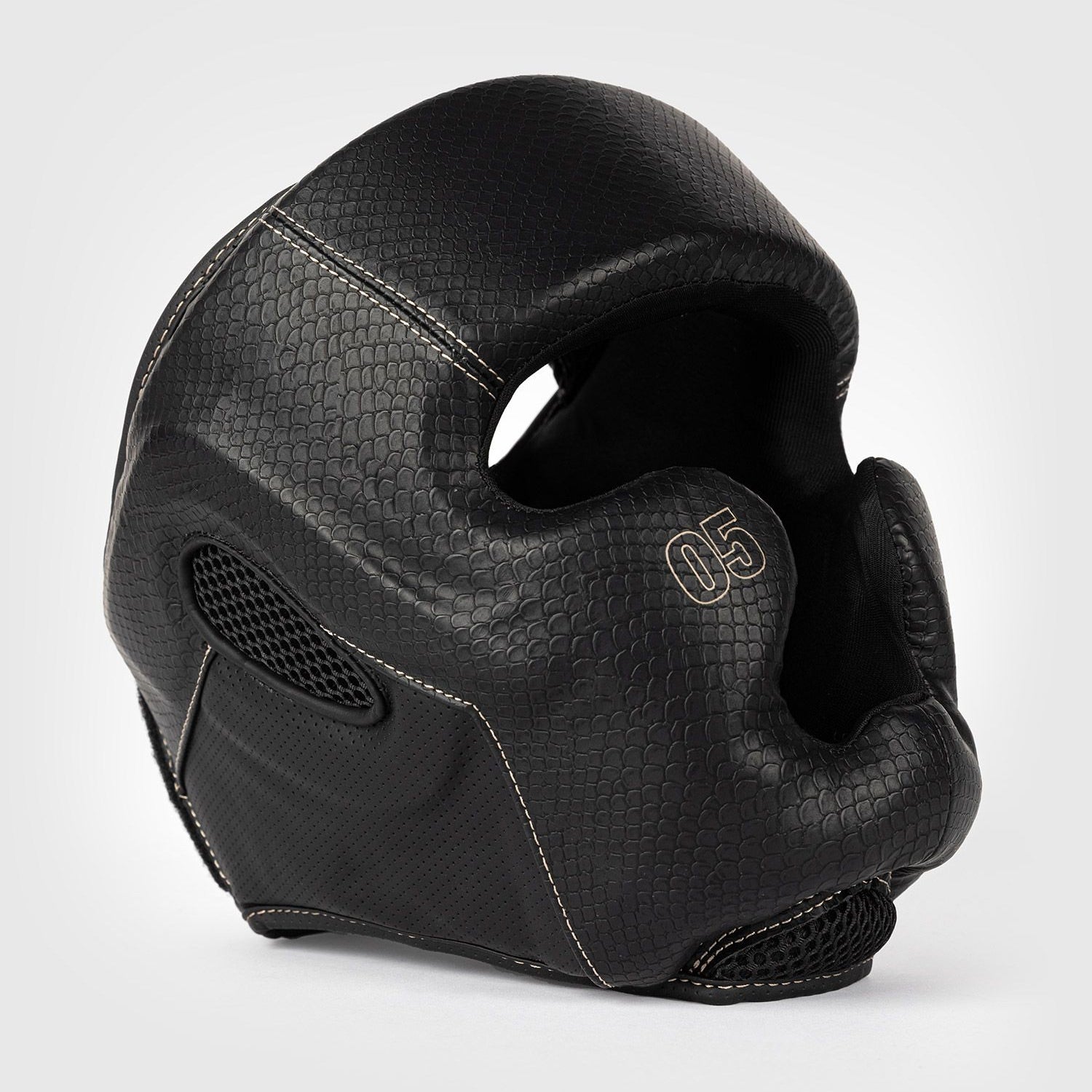 Venum Impact Evo Scales Headgear Black - The Fight Club