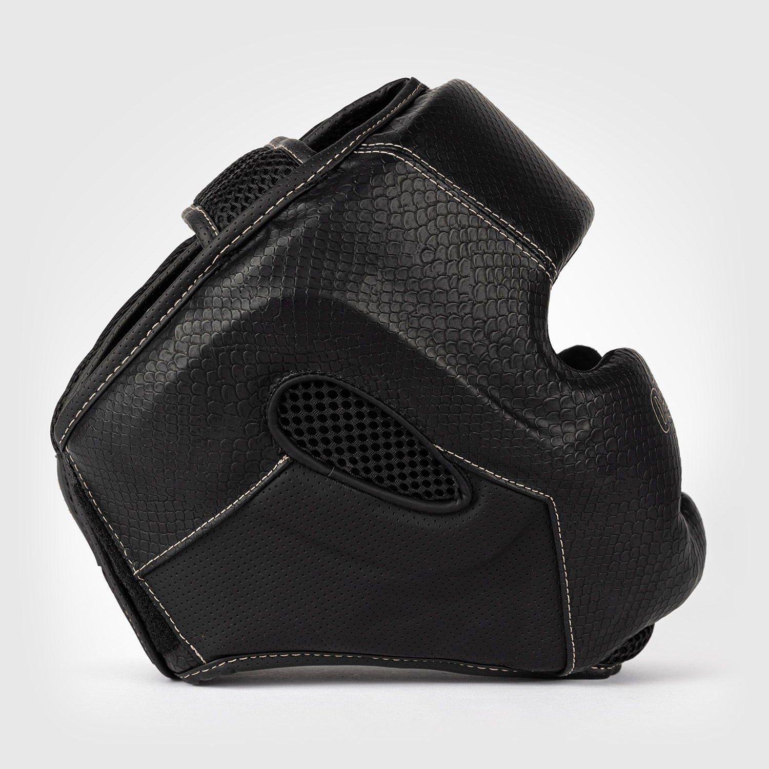 Venum Impact Evo Scales Headgear Black - The Fight Club