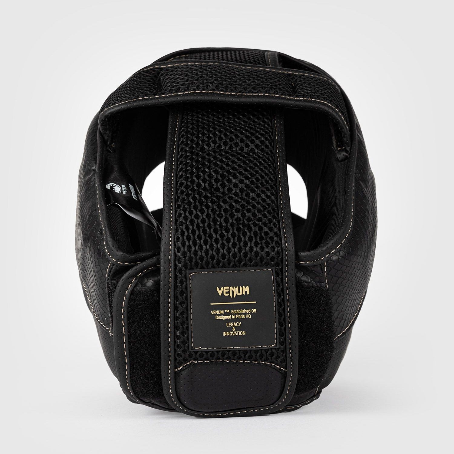 Venum Impact Evo Scales Headgear Black - The Fight Club
