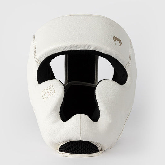 Venum Impact Evo Scales Headgear Ivory - The Fight Club