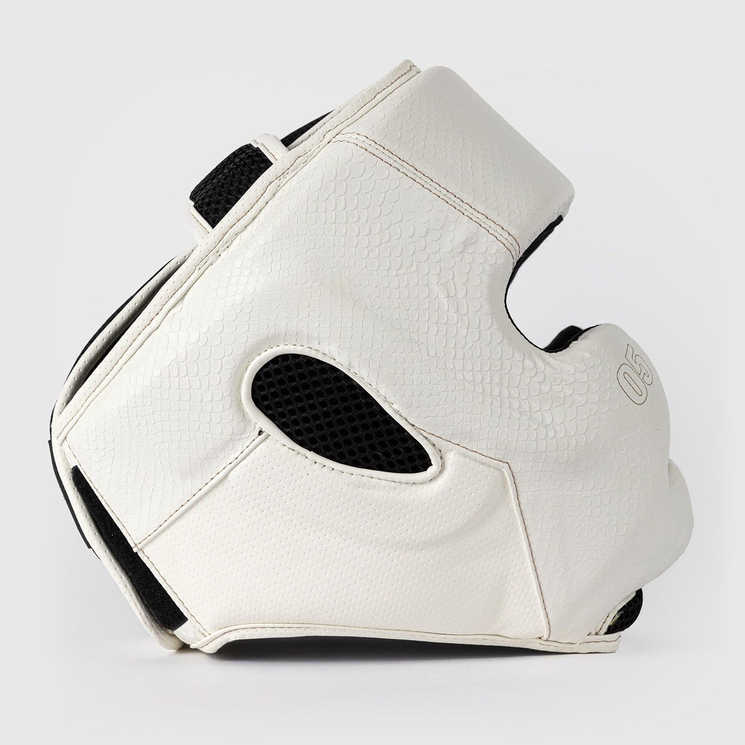 Venum Impact Evo Scales Headgear Ivory - The Fight Club