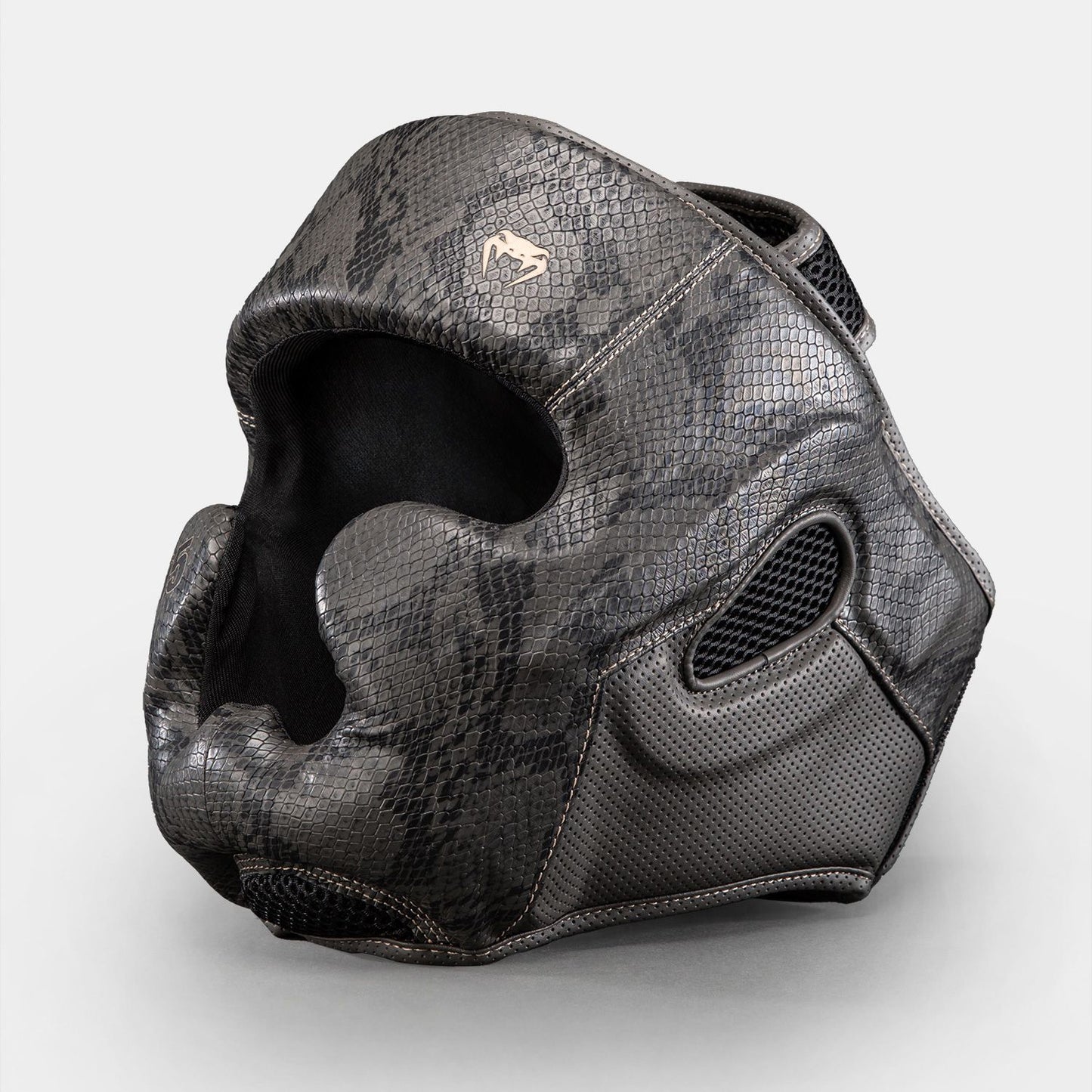 Venum Impact Evo Scales Headgear Dark Grey - The Fight Club