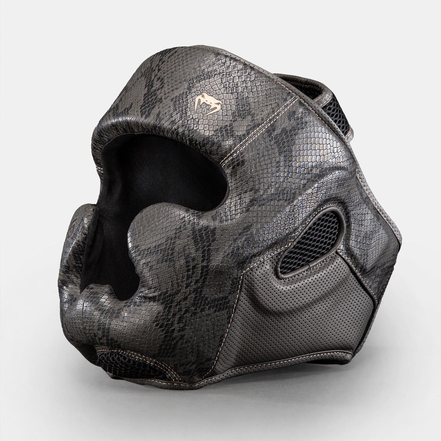 Venum Impact Evo Scales Headgear Dark Grey - The Fight Club