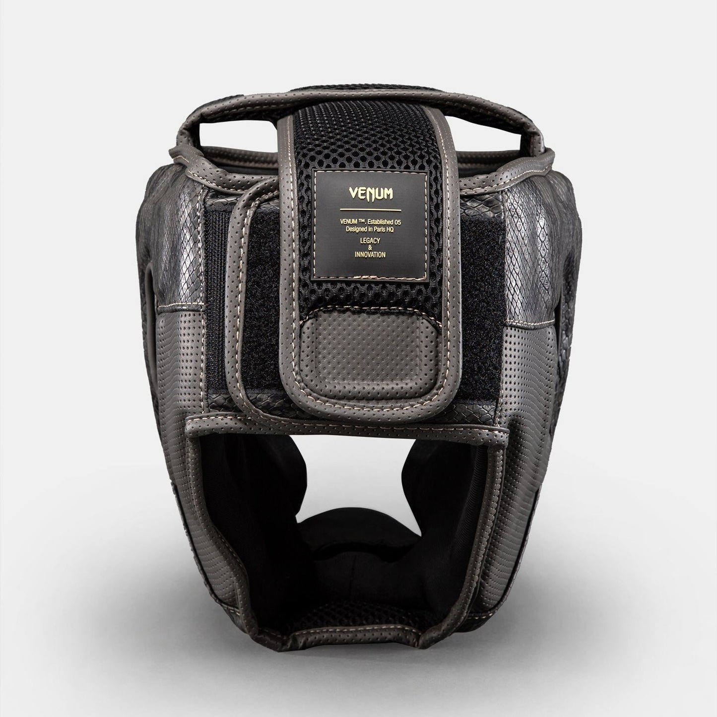 Venum Impact Evo Scales Headgear Dark Grey - The Fight Club