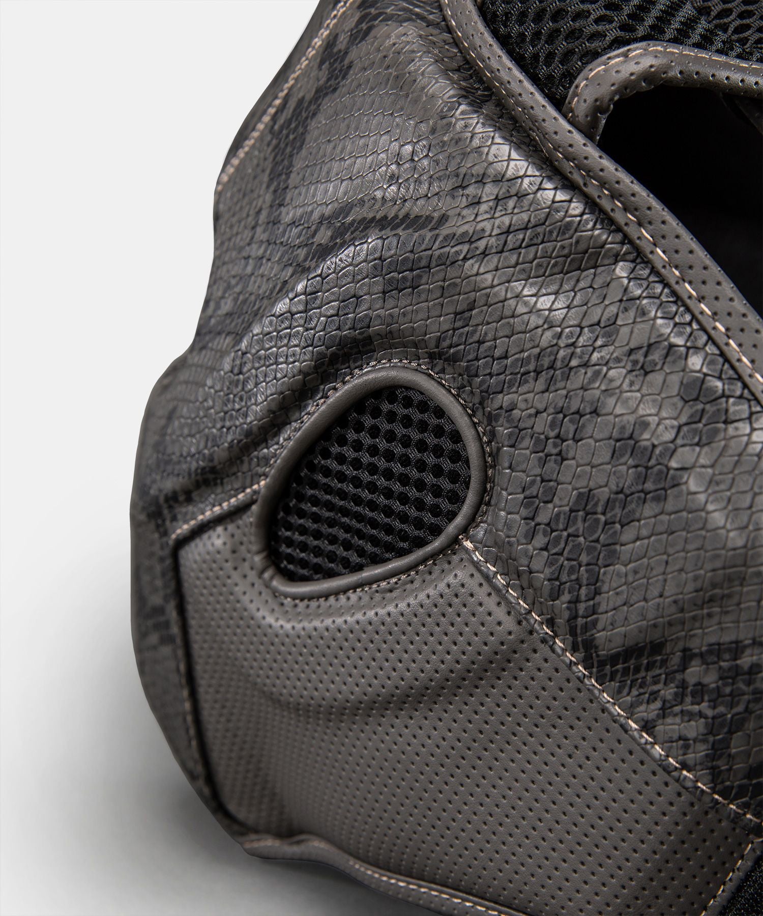 Venum Impact Evo Scales Headgear Dark Grey - The Fight Club