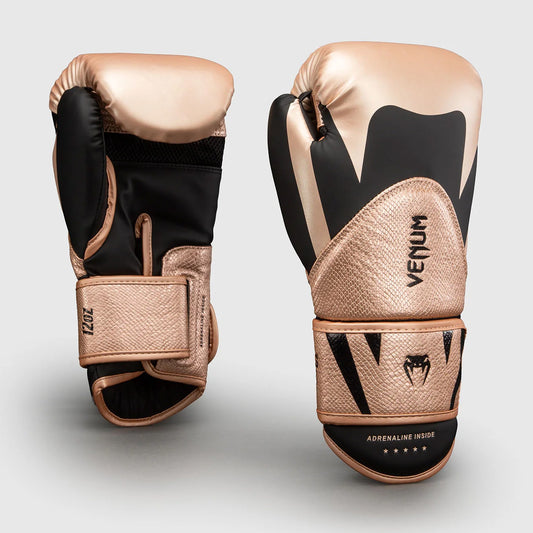 Venum Challenger 4.0 Boxing Gloves Pearly Pink/Black - The Fight Club