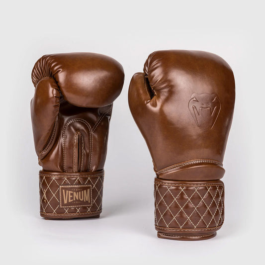 Venum Impact Classic Boxing Gloves Shiny Havana - The Fight Club