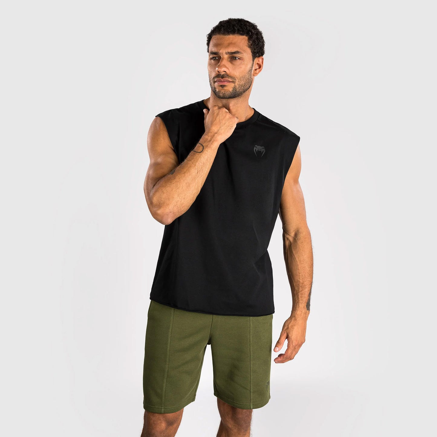 Venum Divide Sleeveless T-Shirt Black - The Fight Club