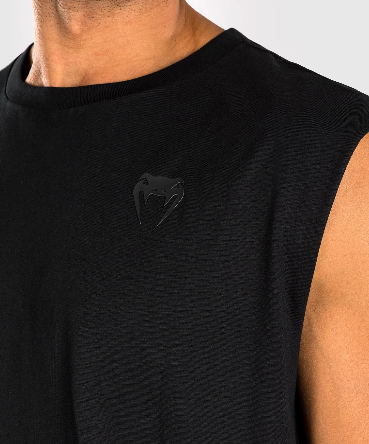 Venum Divide Sleeveless T-Shirt Black - The Fight Club