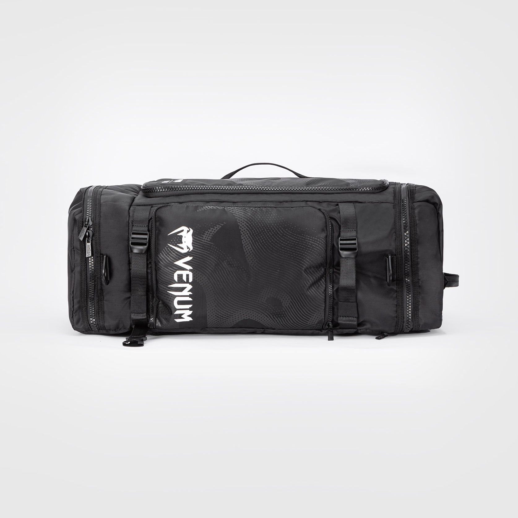 Venum Shockwave Convertible Sports Bag 48L Black - The Fight Club