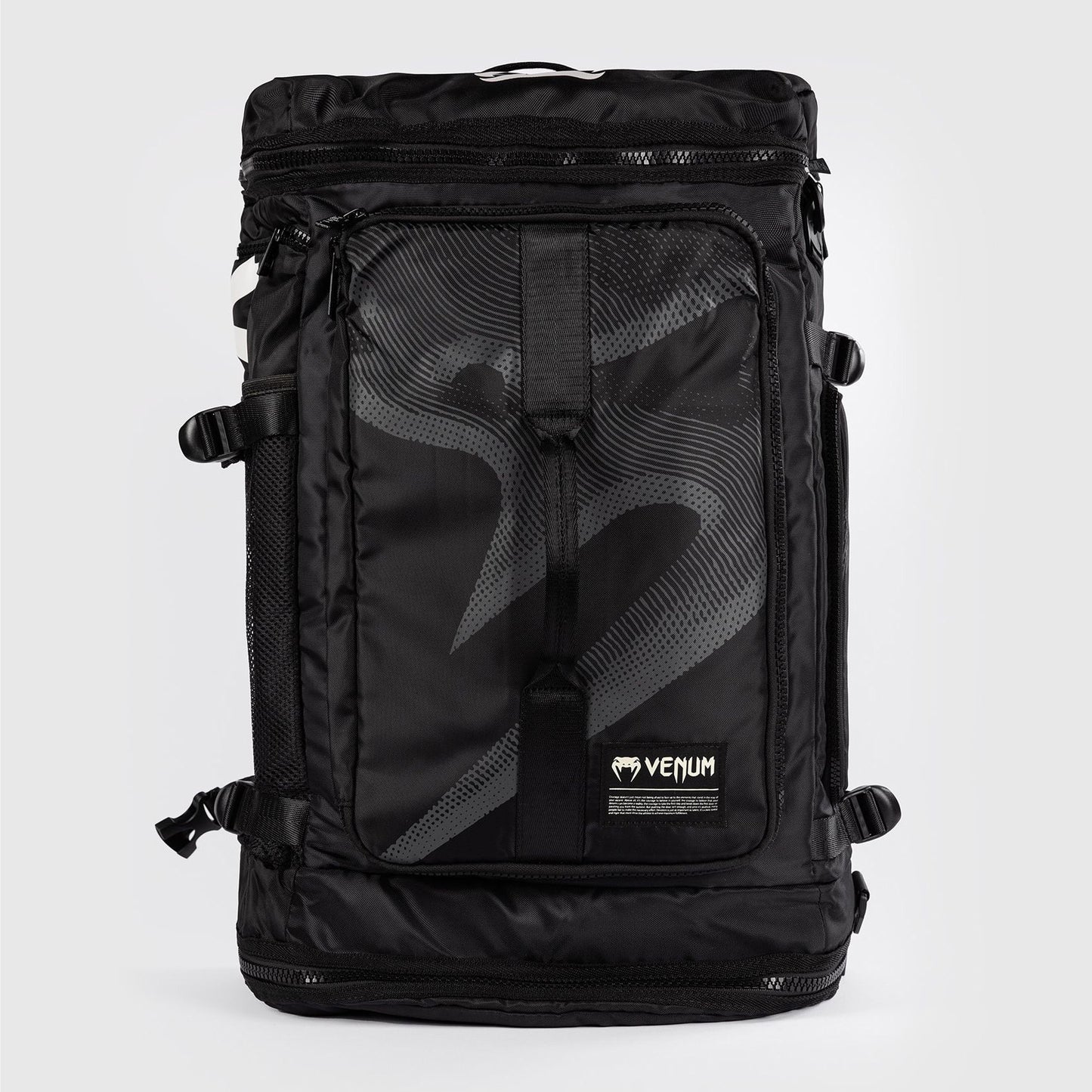 Venum Shockwave Convertible Sports Bag 48L Black - The Fight Club