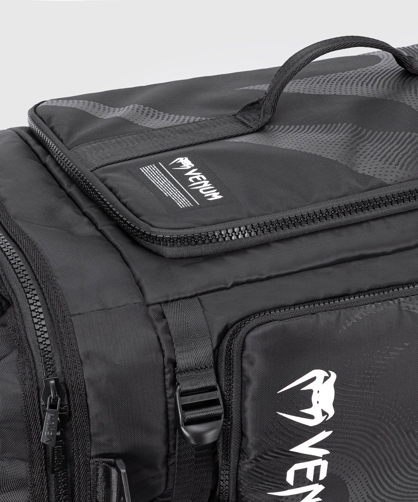 Venum Shockwave Convertible Sports Bag 48L Black - The Fight Club
